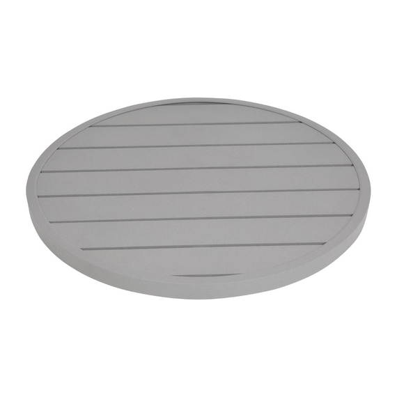 download_kgxl-9p.jpg Bolero hellgraue runde Aluminium Tischplatte 580mm – Bild 1