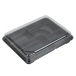 Recycelbare Bento-Boxen von Faerch nur Basis 263 x 201 mm (90 Stück) – Bild 6