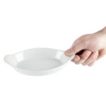 Olympia Whiteware ovale Gratinschalen weiß 20,4 x 11,5cm (6 Stück) – Bild 9