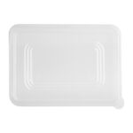 Fiesta Recycelbare PET-Deckel für Bagasse-Behälterbasen (100 Stück) – Bild 2