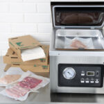 Vogue kompostierbare Kammer-Vakuumverpackungsbeutel 150x350mm (100 Stück) – Bild 7