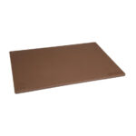 Hygiplas antibakterielles LDPE Schneidebrett braun 450x300x10mm – Bild 4