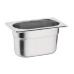 Vogue GN-Behälter Edelstahl 10cm GN1/9 – Bild 3