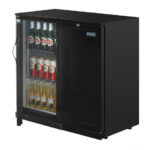 Polar Serie G Barkühlschrank mit 2 verdeckten Klapptüren 208L – Bild 4