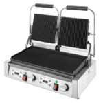 Buffalo Doppelkontaktgrill Gerippte Platten – Bild 2