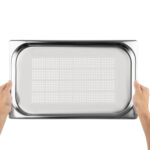 Vogue GN-Behälter Edelstahl 2cm GN1/1 gelocht – Bild 6
