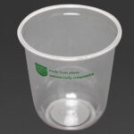 Vegware 96 Serie kompostierbare runde Behälter 473ml (1000 Stück) – Bild 5