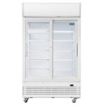 Polar G-Serie Display-Kühlung mit zwei Türen und Schiebetüren des Leuchtkastens 950L – Bild 4
