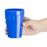 Olympia Kristallon Becher blau 26cl (12 Stück) – Bild 3
