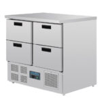 Polar Serie G Kühltisch mit 4 Schubladen 240L – Bild 2
