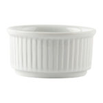 Olympia Whiteware stapelbare Auflaufförmchen 8,5cm (12 Stück) – Bild 2