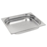 Vogue GN-Behälter Edelstahl 4cm GN1/2 gelocht – Bild 2