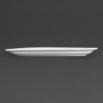 Olympia Whiteware ovale Servierteller 25cm (6 Stück) – Bild 3