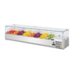 Polar Serie G Aufsatzkühlvitrine 8 x GN1/4 – Bild 5