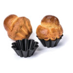 Matfer Bourgeat Antihaft Mini Brioche Backformen 7,5cm (12 Stück) – Bild 9