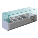 Polar Serie G Aufsatzkühlvitrine für 3x GN1/3 + 1x GN1/2 – Bild 8