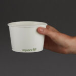 Vegware kompostierbare Suppen- und Universalbecher 45,4cl (500 Stück) – Bild 7