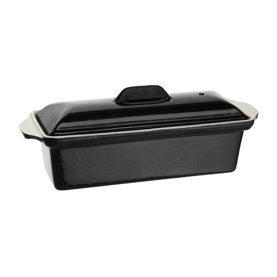 download_lnah-5j.jpg Vogue Terrinenform aus Gusseisen schwarz 1,3L – Bild 1