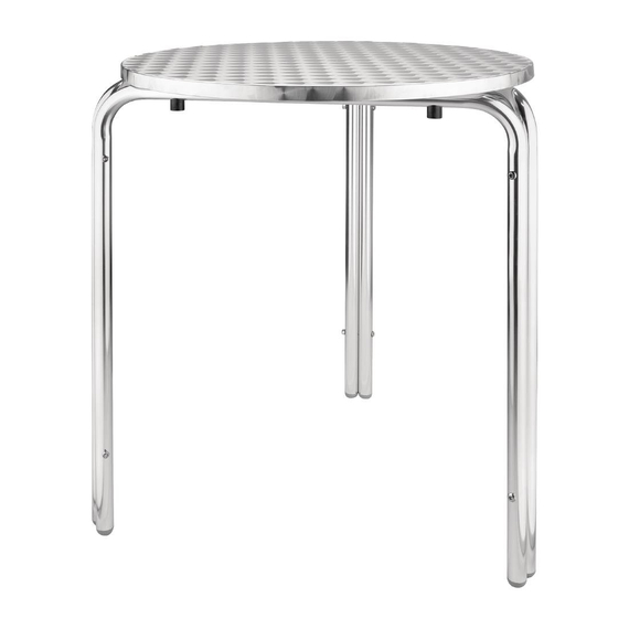 download_lnk9-s0.jpg Bolero runder Bistrotisch Edelstahl 3 Beine 60cm – Bild 1