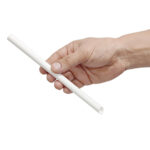 Fiesta Kompostierbarer Bubble Tea Strohhalm Weiß 12x210mm (150 Stück) – Bild 3