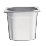 Vogue GN-Behälter Edelstahl 15cm GN1/6 – Bild 4