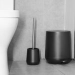 Jantex Toilettenbürste und Halter Schwarz – Bild 6