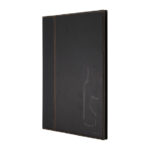 Securit Contemporary Weinkarte schwarz A4