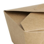 Fiesta Compostable Food Box zum Mitnehmen - 600ml (400 Stück) – Bild 3