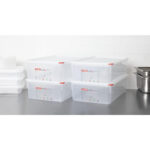 Araven Polypropylen 1/1 Gastronorm Lebensmittel-Aufbewahrungsbox 21L (4 Stück) – Bild 8