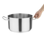 Vogue Edelstahl Kochtopf 9,5L – Bild 2
