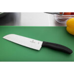 Victorinox Fibrox Santokumesser mit Kullen 17cm – Bild 6