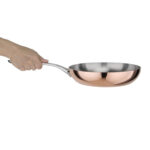 Vogue Tri-Wall Kupfer Bratpfanne Induktion 24cm – Bild 3