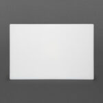 Hygiplas antibakterielles LDPE Schneidebrett weiß 450x300x10mm – Bild 2