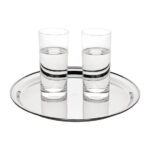 Olympia rundes Serviertablett Edelstahl 30,5cm – Bild 7