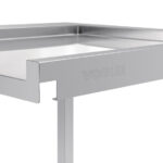 Vogue Tisch für Haubenspülmaschine links 60cm – Bild 2
