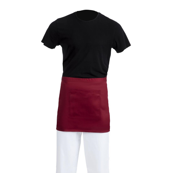download_m422-9r.jpg Whites kurze Bistroschürze bordeaux – Bild 1
