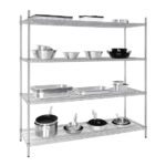 Vogue 4 Reihen Drahtregal-Kit 1830x610mm – Bild 2