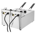 Buffalo Zwei Behälter Zwei Korb 2x3Ltr Aufsatzfritteuse 2x2kW – Bild 5