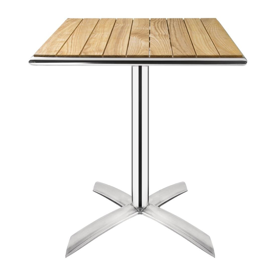 download_m67o-2a.jpg Bolero quadratischer klappbarer Tisch Eschenholz 1 Bein 60cm – Bild 1