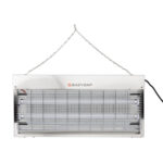 Eazyzap Energieeffizienter Edelstahl-LED-Fliegenkiller 150m²