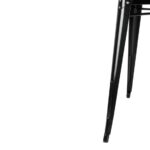 Bolero Bistro Quadratischer Stahltisch Schwarz - 660mm – Bild 4