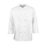Chef Works Unisex Le Mans Chefs Jacke Weiß L