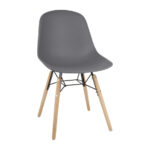 Bolero Arlo Beistellstühle Dunkelgrau (2er-Pack) (2 Stück) – Bild 2