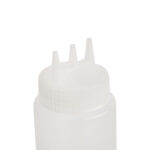 Vogue klare Quetschflasche mit 3 Düsen 24oz – Bild 2