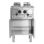 Buffalo 600 Serie freistehende Doppelbehälter-Elektrofritteuse 2x 8Ltr – Bild 5