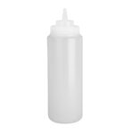 Vogue Quetschflasche extra breit klar 909ml – Bild 2