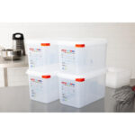 Araven GN1/4 Lebensmittelbehälter 4,3L (4 Stück) – Bild 8