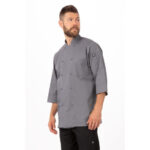 Chef Works Unisex-Kochjacke Grau S – Bild 5
