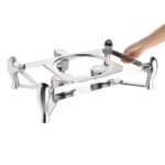 Olympia Induktions-Chafing-Dish 1/1 Glasdeckelrahmen – Bild 4