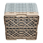Cambro Gläserspülkorb beige mit 25 Fächern max Glashöhe 29,8cm – Bild 5